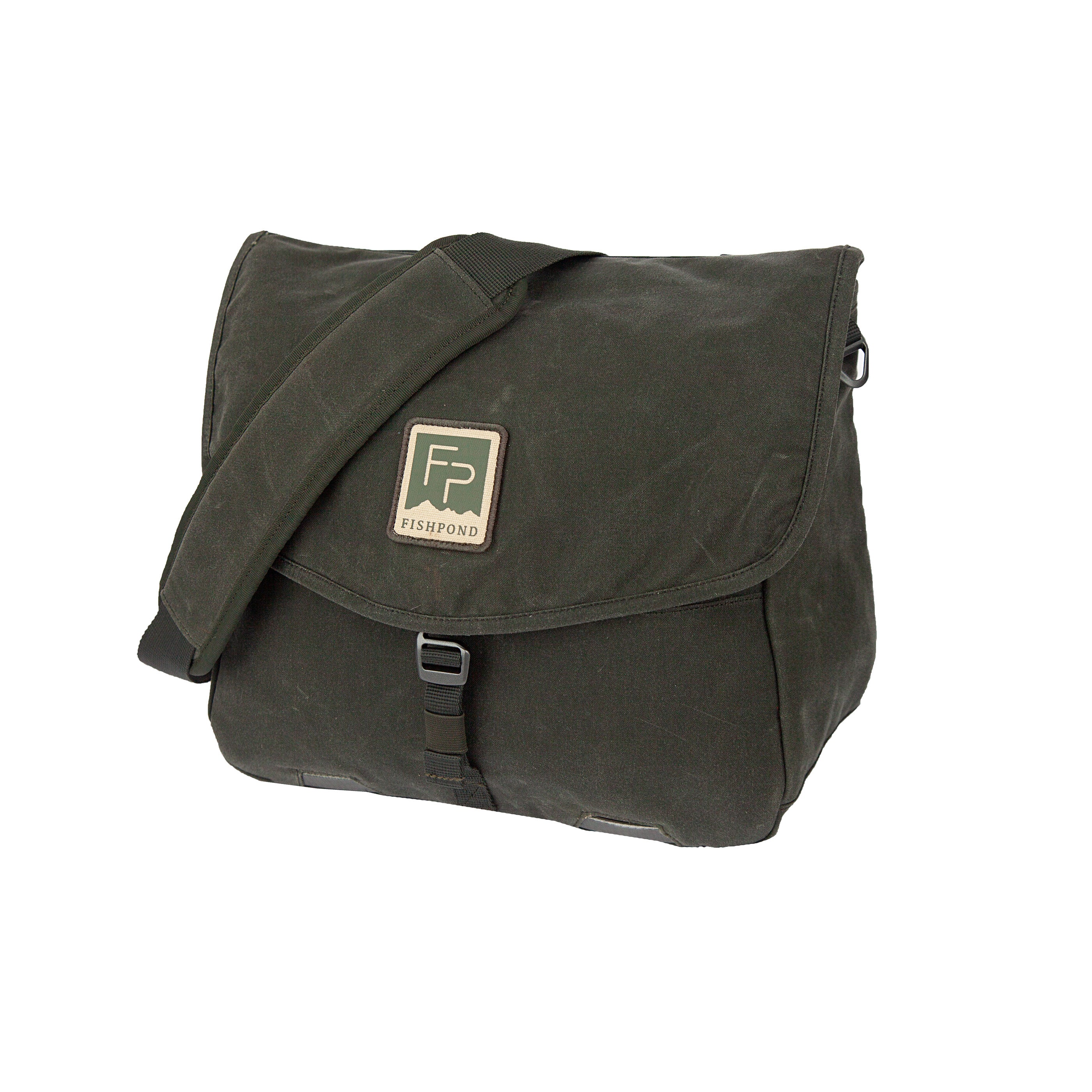 The Fishpond Lodgepole waxed-canvas fishing satchel (photo: Fishpond)